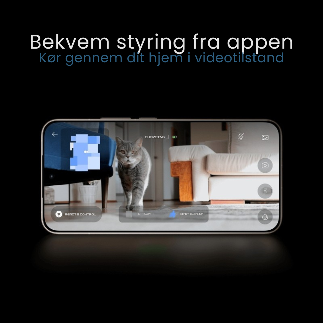 HOME BUDDY – 3-i-1 robotstøvsuger med gulvvaskefunktion