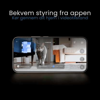 HOME BUDDY – 3-i-1 robotstøvsuger med gulvvaskefunktion